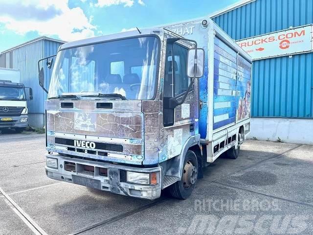 Iveco EuroCargo 75 E12 FULL STEEL CHASSIS WITH BOX (EURO Φορτηγά Κόφα