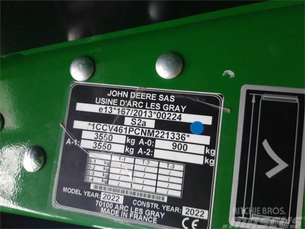 John Deere V461M Πρέσες κυλινδρικών δεμάτων