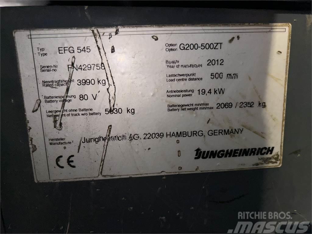 Jungheinrich EFG545 Ηλεκτρικά περονοφόρα ανυψωτικά κλαρκ