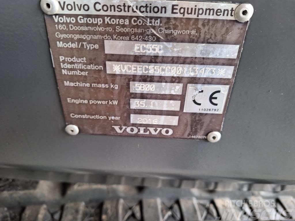 Volvo EC 55 C Εκσκαφάκι (διαβολάκι) < 7t