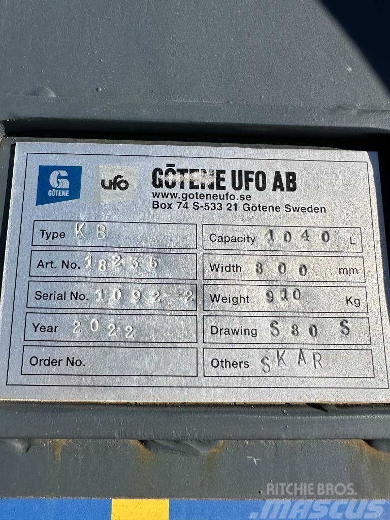UFO KB-S80 Εκσκαφείς με ερπύστριες
