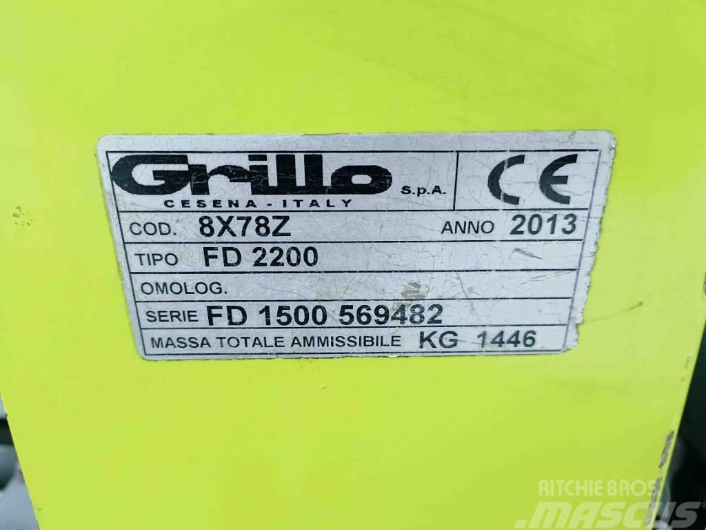 Grillo FD2200 Χορτοκοπτικά με καθιστό χειριστή