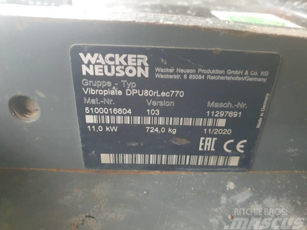 Wacker Neuson DPU80rLec770 Επίπεδοι κόπανοι