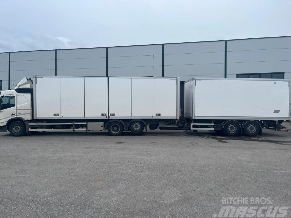 Volvo FM -Truck 21pll + trailer 15pll (36pll)  two truck Φορτηγά Κόφα