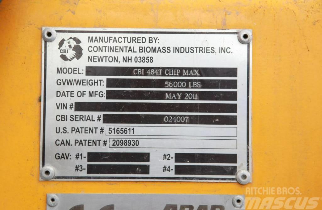 CBI Chipmax 484VR Τεμαχιστές ξύλου
