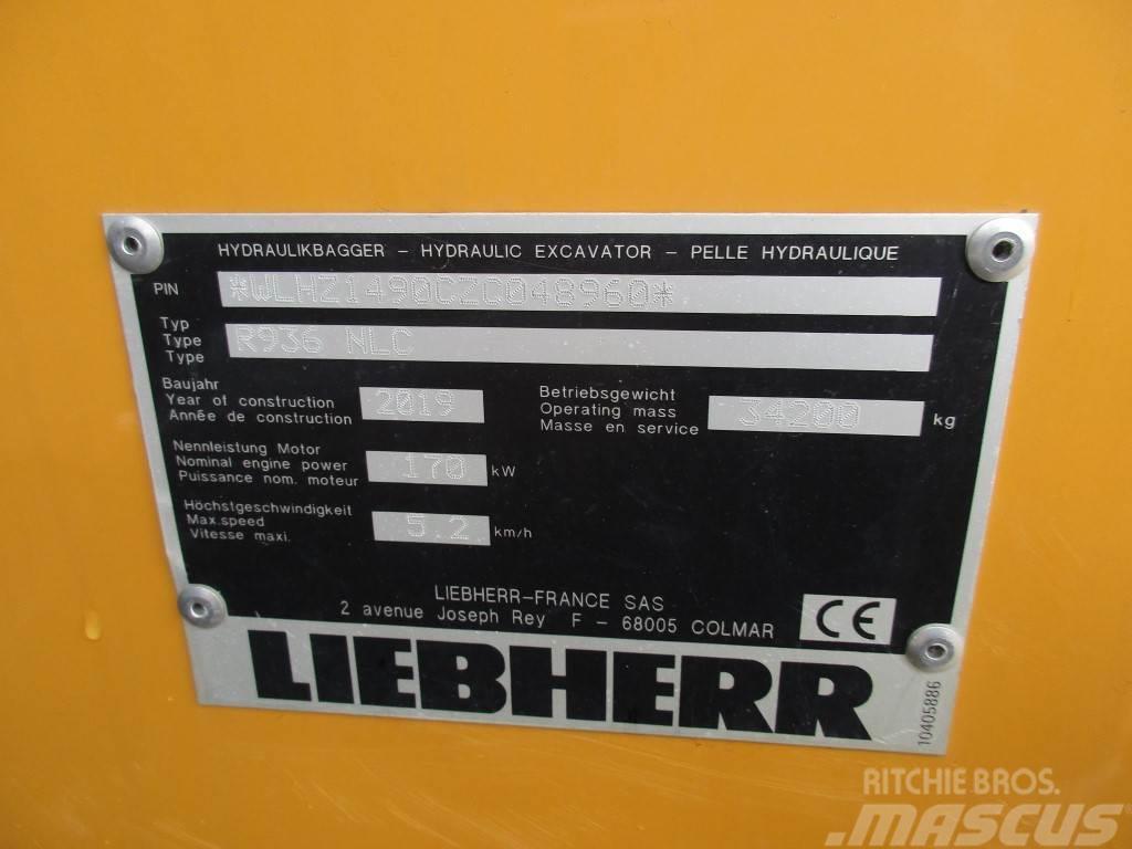 Liebherr R 936 Litronic Εκσκαφείς με ερπύστριες