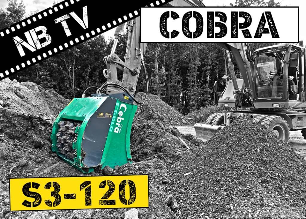 Cobra Siebschaufel S3-120 | Schaufelseparator Bagger Κάδοι κοσκινίσματος