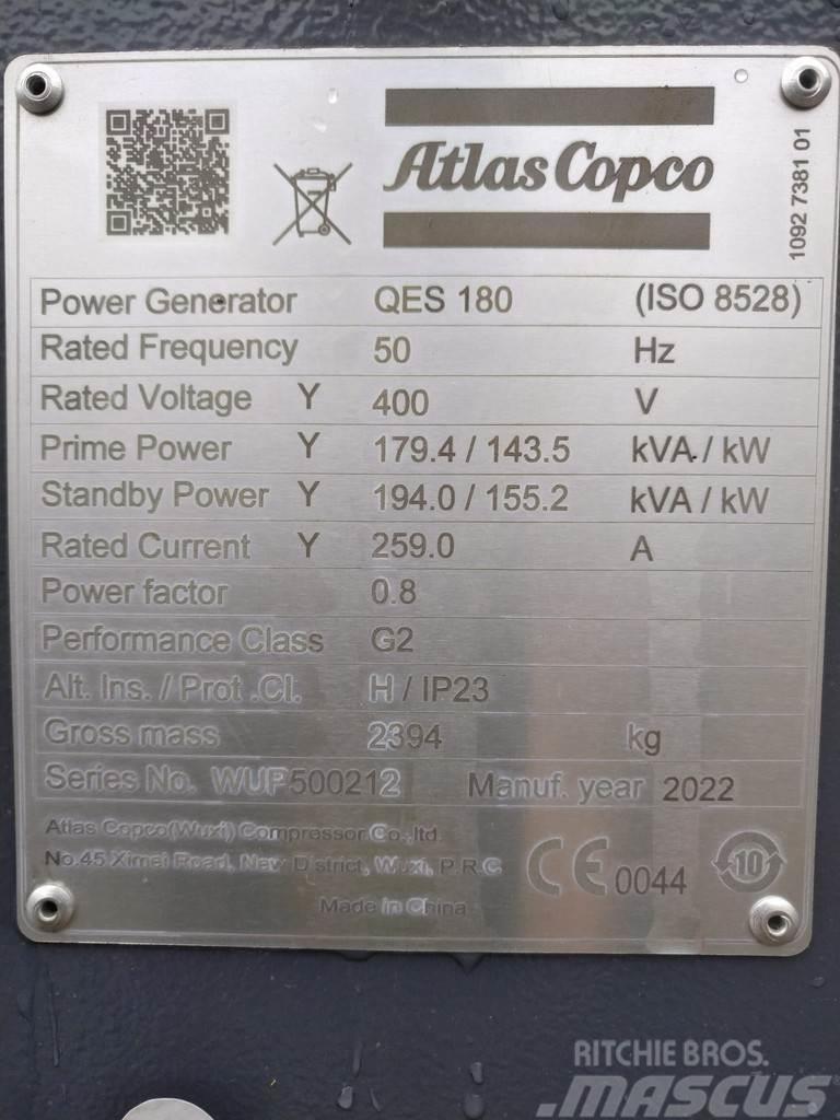 Atlas Copco QES 180 Γεννήτριες ντίζελ