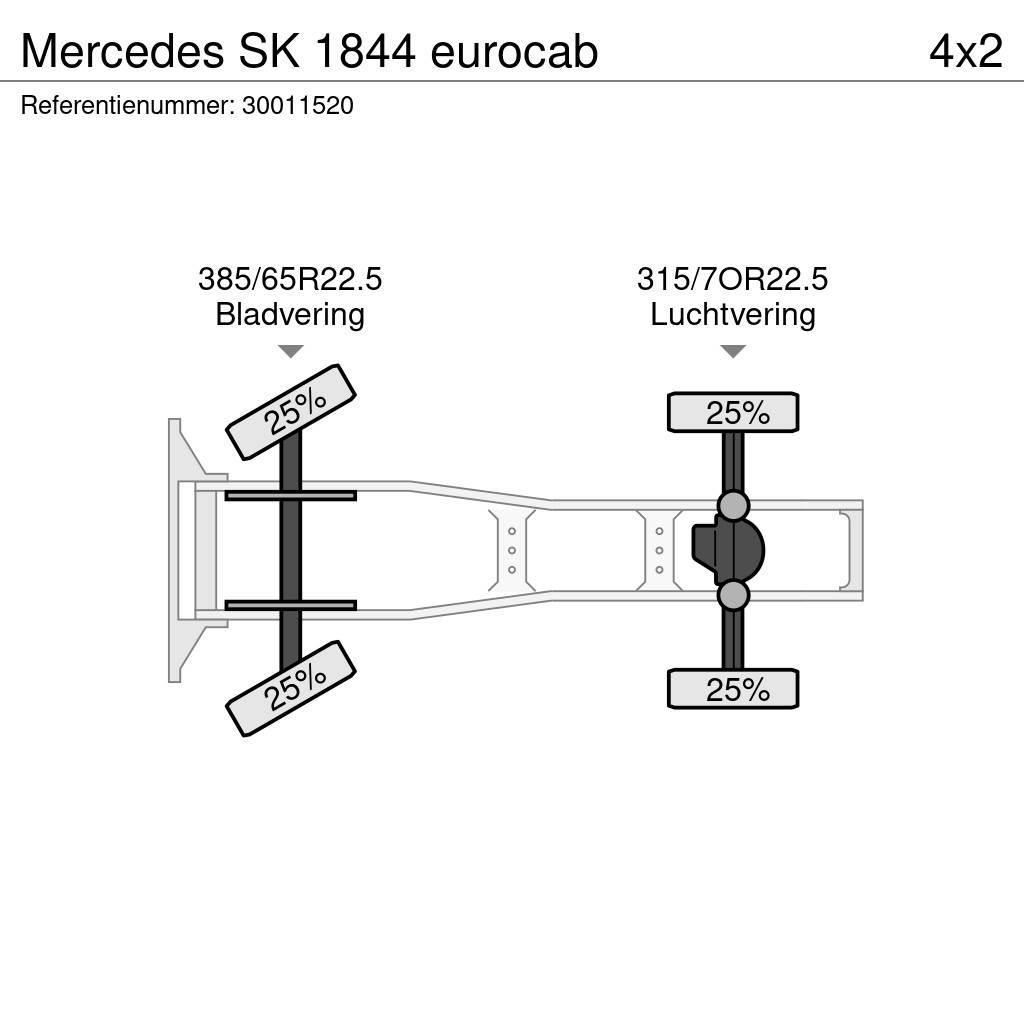 Mercedes-Benz SK 1844 eurocab Τράκτορες