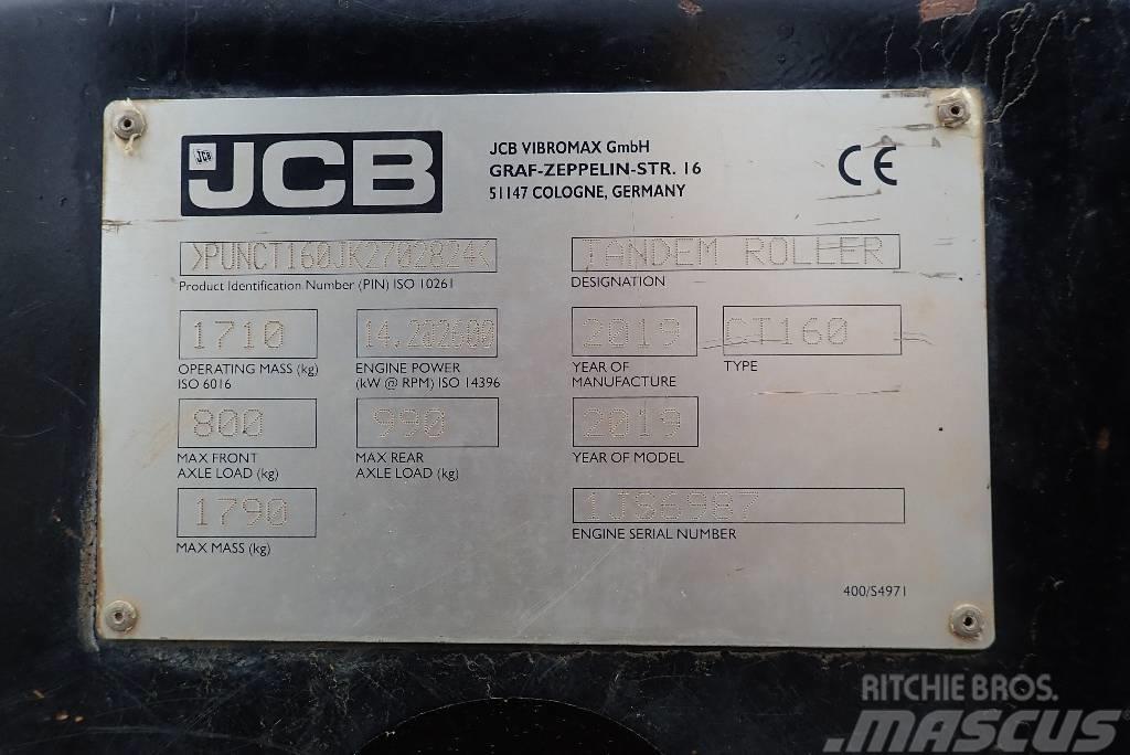 JCB CT 160 - 80 Οδοστρωτήρες διπλού κυλίνδρου