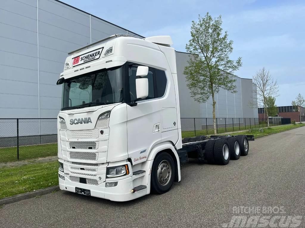 Scania 650S V8 NGS Scania S 650 8x4*2 | Retarder | full a Φορτηγά Σασί