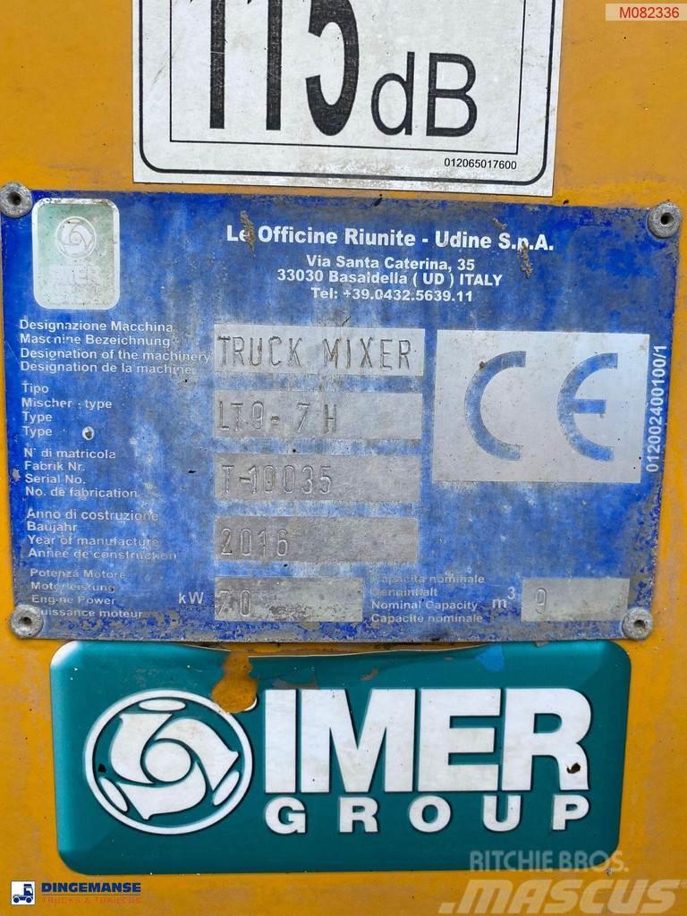 MAN TGS 32.360 8X4 Euro 6 Imer concrete mixer 9 m3 Φορτηγά-Μπετονιέρες