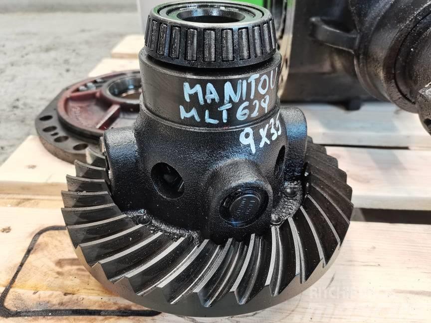Manitou MLT 629 {Spicer 9X35}case differential Άξονες