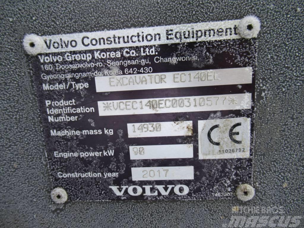 Volvo EC 140 E L Εκσκαφείς με ερπύστριες