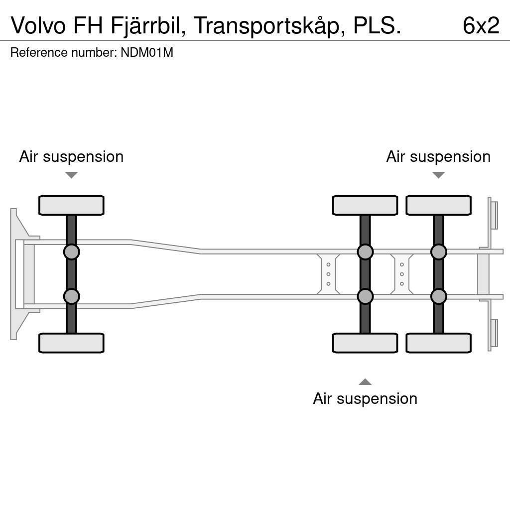 Volvo FH Fjärrbil, Transportskåp, PLS. Φορτηγά Κόφα