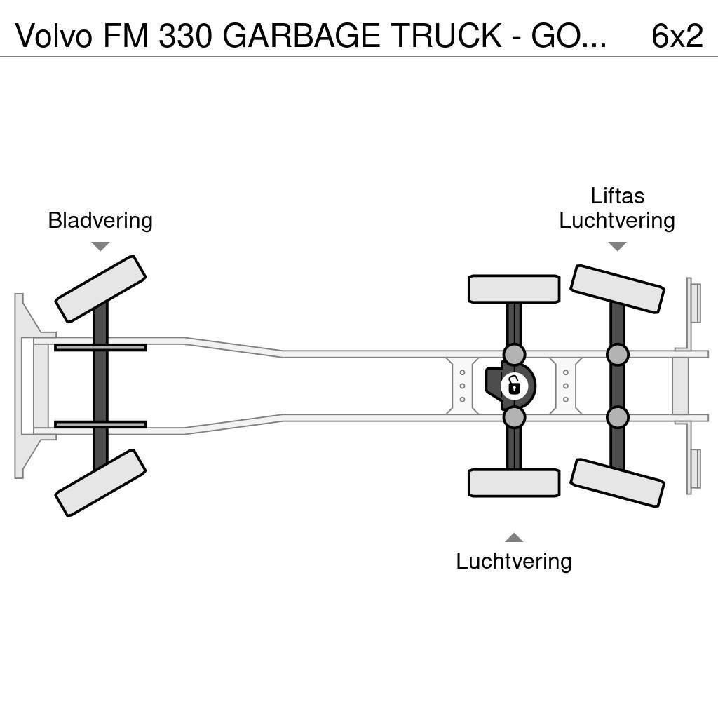 Volvo FM 330 GARBAGE TRUCK - GOOD WORKING CONDITION (!) Απορριμματοφόρα