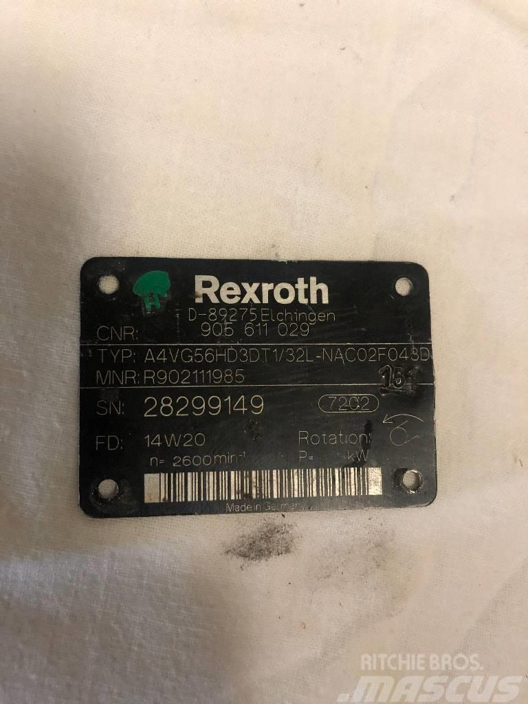 Rexroth A4VG56HD3DT1/32L-NAC02FO43D Άλλα εξαρτήματα