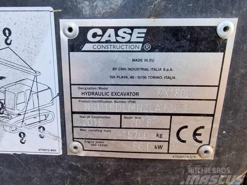 CASE CX 180 D Εκσκαφείς με ερπύστριες