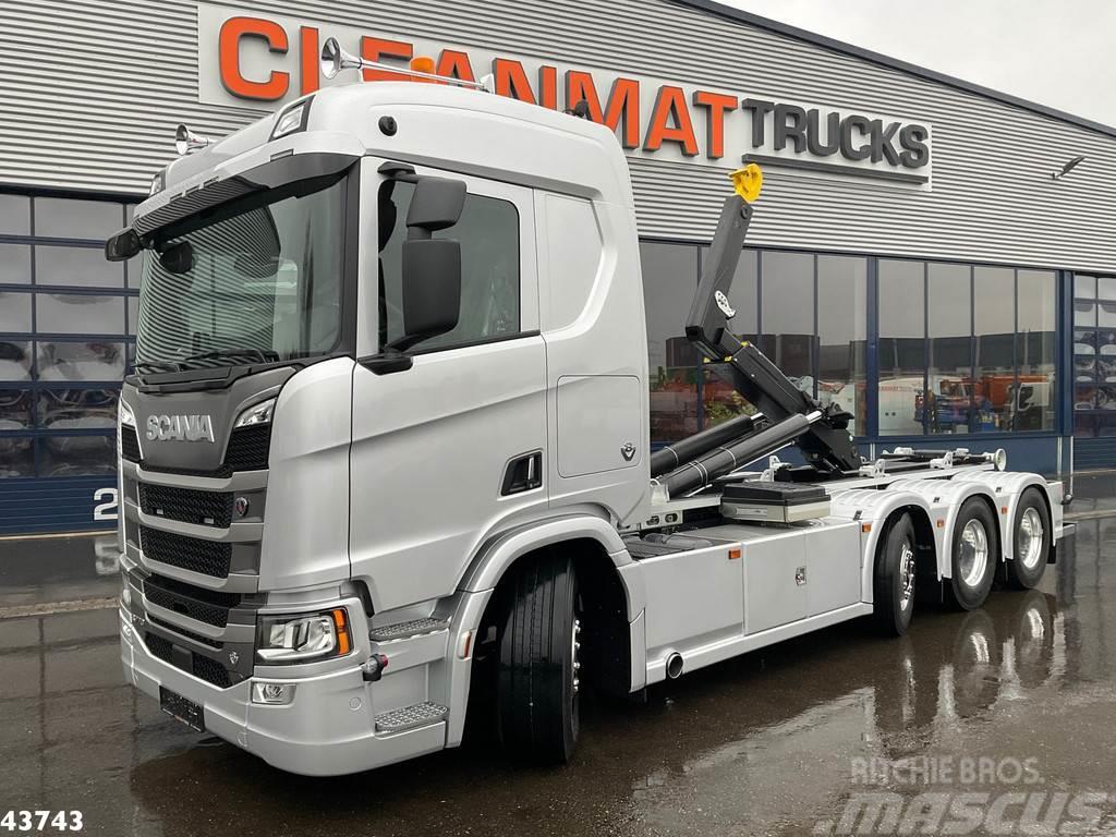 Scania R770 V8 8x2 Euro 6 Retarder Hyvalift 26 Ton NEW AN Φορτηγά ανατροπή με γάντζο