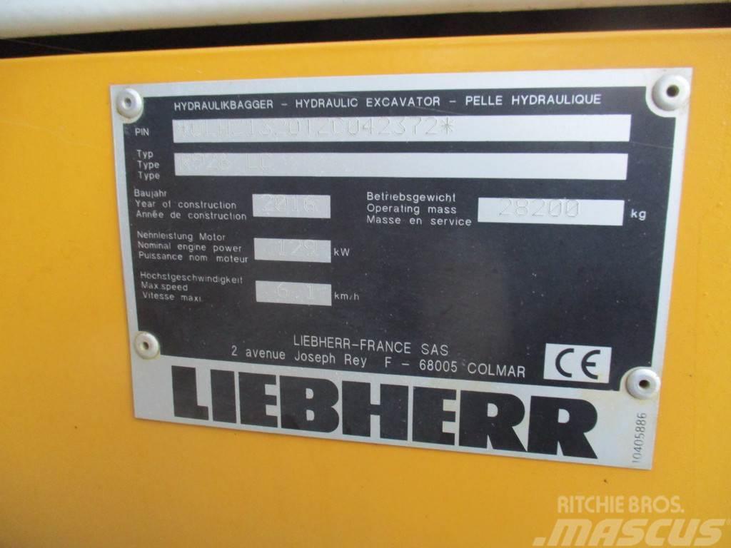 Liebherr R 926 Litronic Εκσκαφείς με ερπύστριες