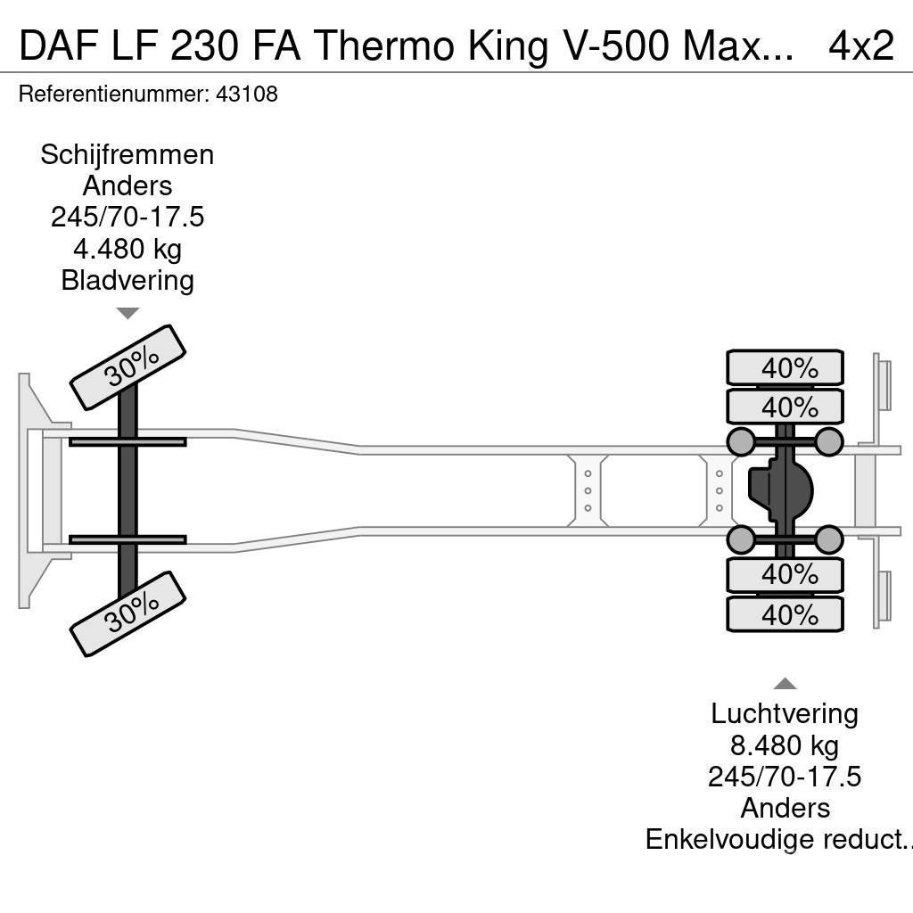 DAF LF 230 FA Thermo King V-500 Max Tiefkühler Φορτηγά Κόφα