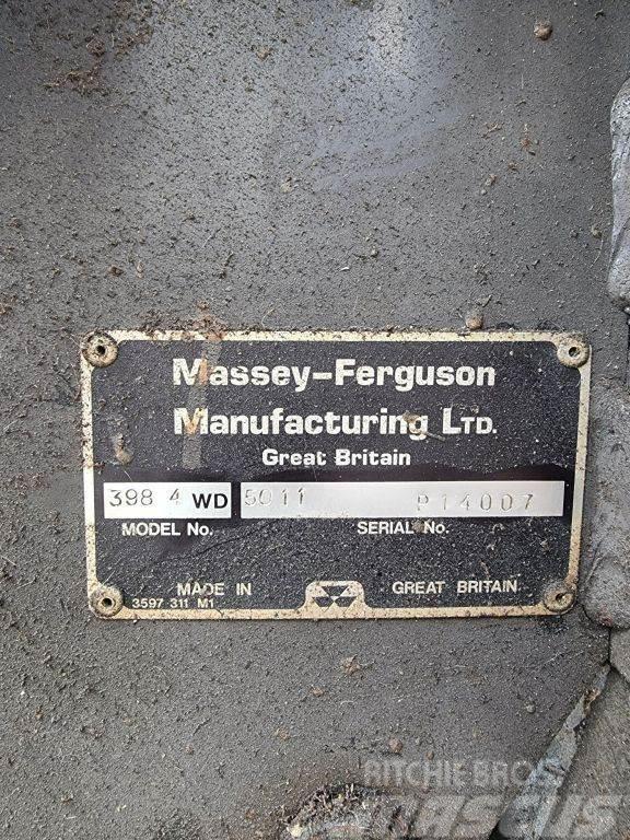 Massey Ferguson 398 - 4x4 Τρακτέρ