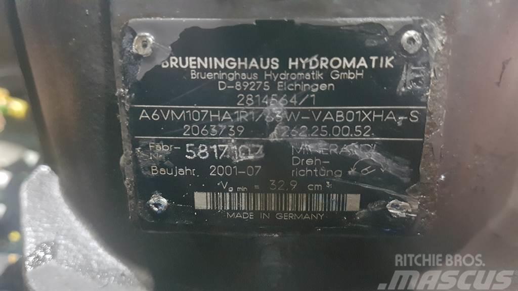 Brueninghaus Hydromatik A6VM107HA1R1/63W -Volvo L30B-Drive motor/Fahrmotor Υδραυλικά