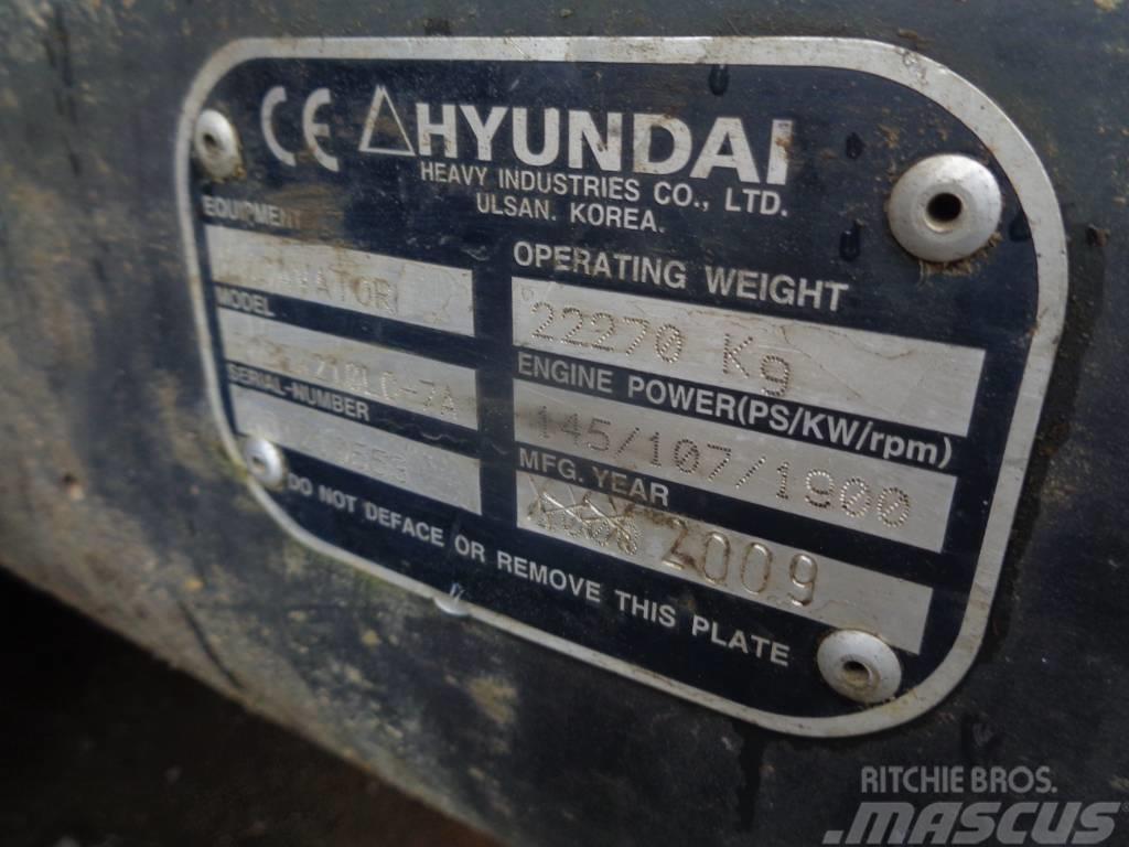 Hyundai R210 LC Εκσκαφείς με ερπύστριες