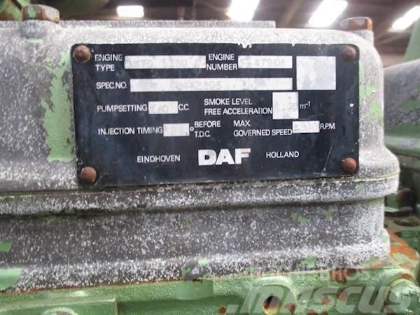 DAF 615 (DF615) Κινητήρες