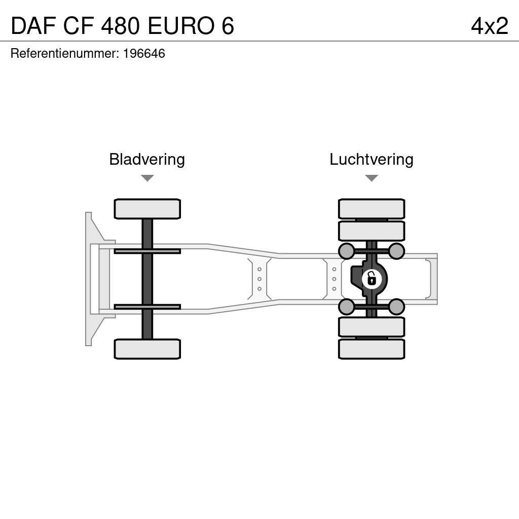 DAF CF 480 EURO 6 Τράκτορες