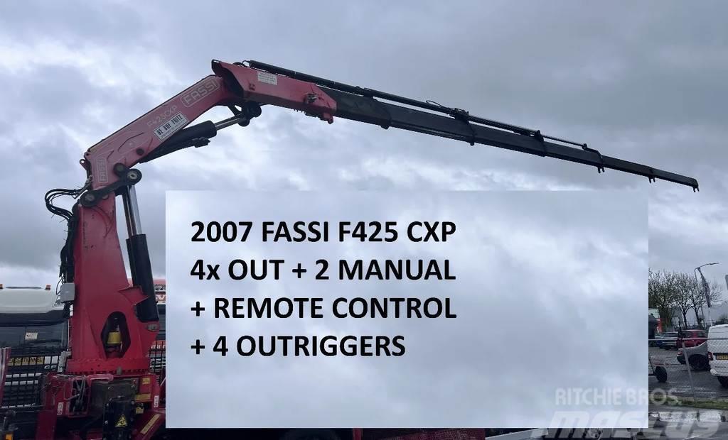 Fassi F425CXP F425CXP + REMOTE + 4 OUTRIGGERS - 4x OUT + Γερανοί φορτωτές