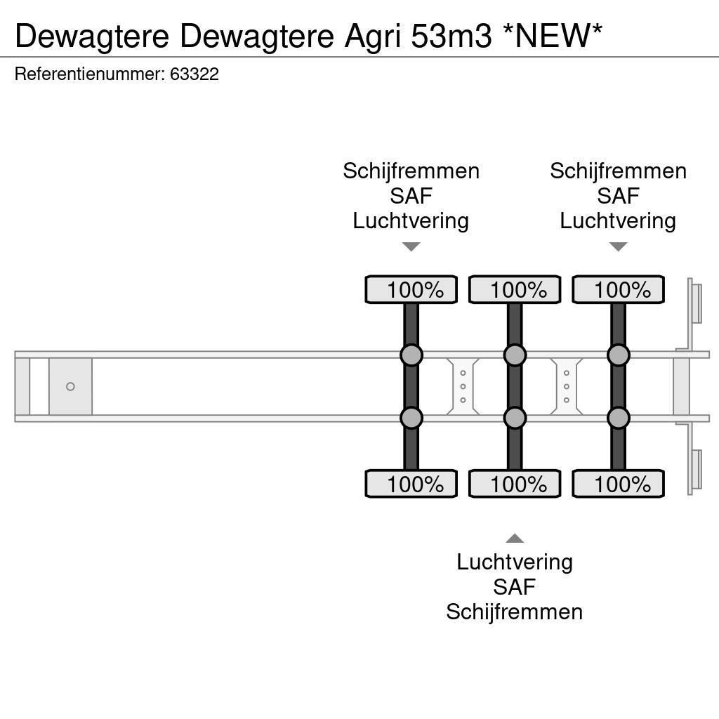  Dewagtere Agri 53m3 *NEW* Άλλες ημιρυμούλκες