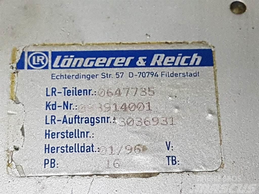  Längerer & Reich 0647735 - Oil cooler/Ölkühler/Oli Υδραυλικά
