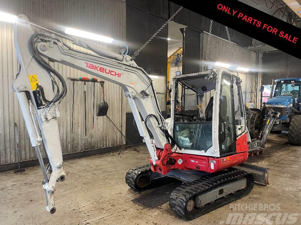 Takeuchi TB240 Dismantled: only spare parts Εκσκαφάκι (διαβολάκι) < 7t