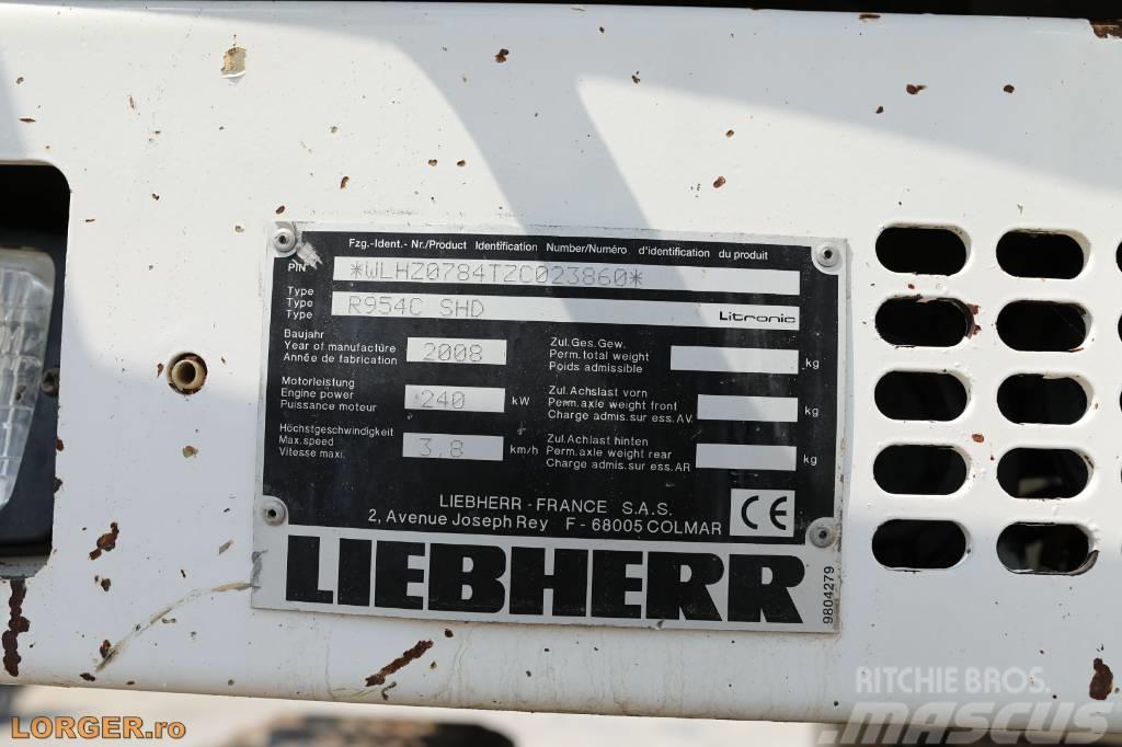 Liebherr R954 C SHD Εκσκαφείς με ερπύστριες