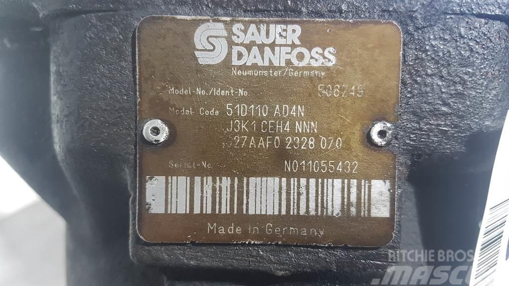Sauer Danfoss 51D110AD4N-Drive motor/Fahrmotor/Rijmotor Υδραυλικά