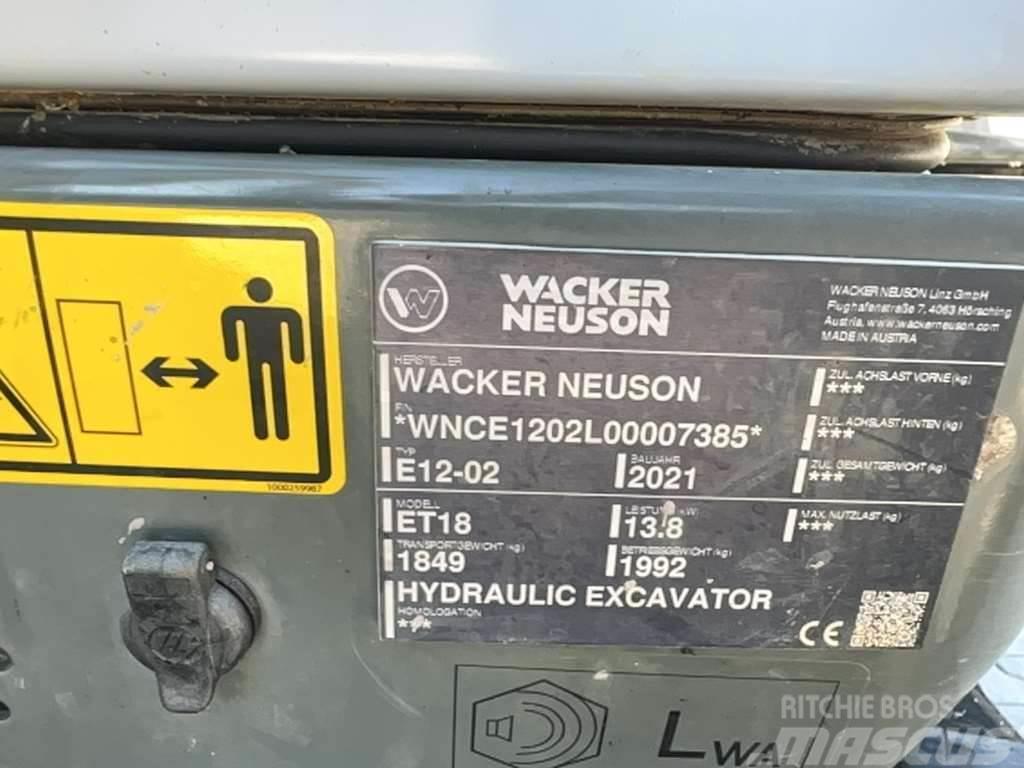 Wacker Neuson ET 18 Εκσκαφείς με ερπύστριες