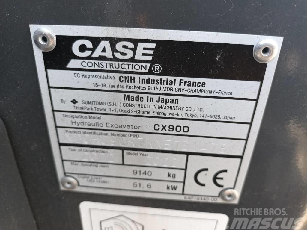 CASE CX 90 D Μίνι εκσκαφείς 7t - 12t