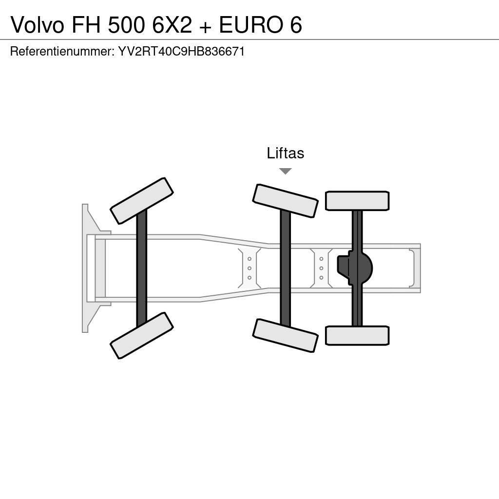 Volvo FH 500 6X2 + EURO 6 Τράκτορες