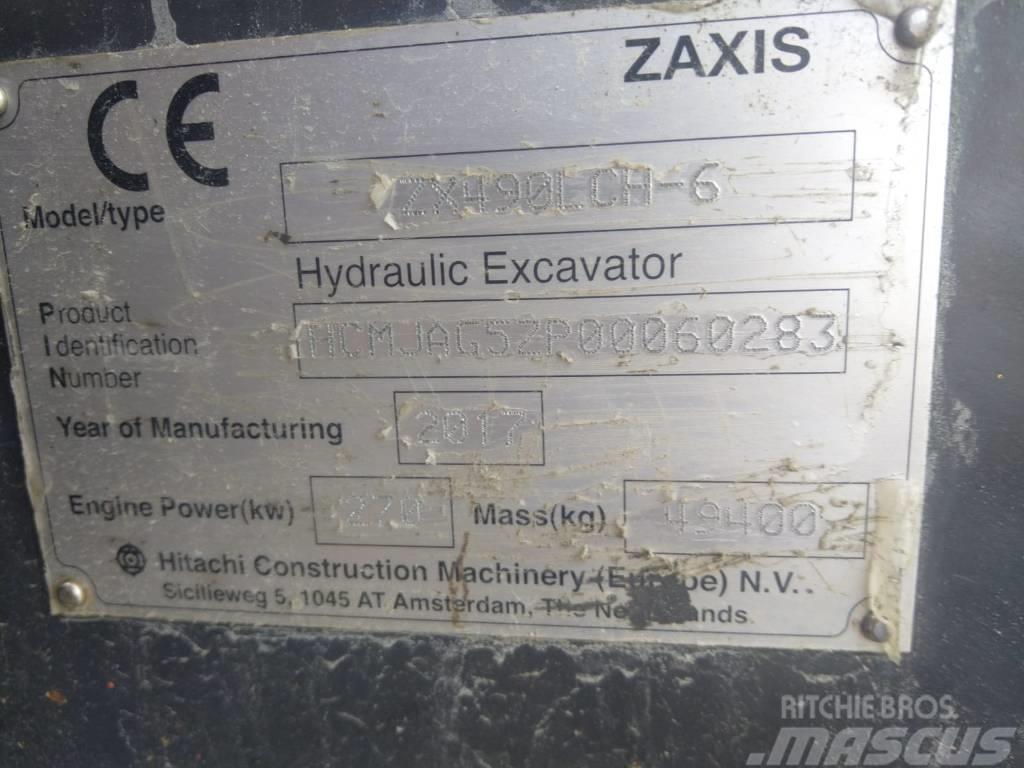 Hitachi ZX 490 LC H-6 Εκσκαφείς με ερπύστριες