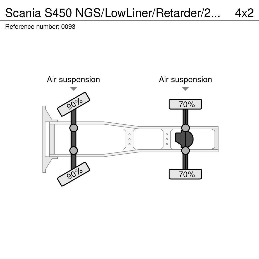 Scania S450 NGS/LowLiner/Retarder/2xTank Τράκτορες