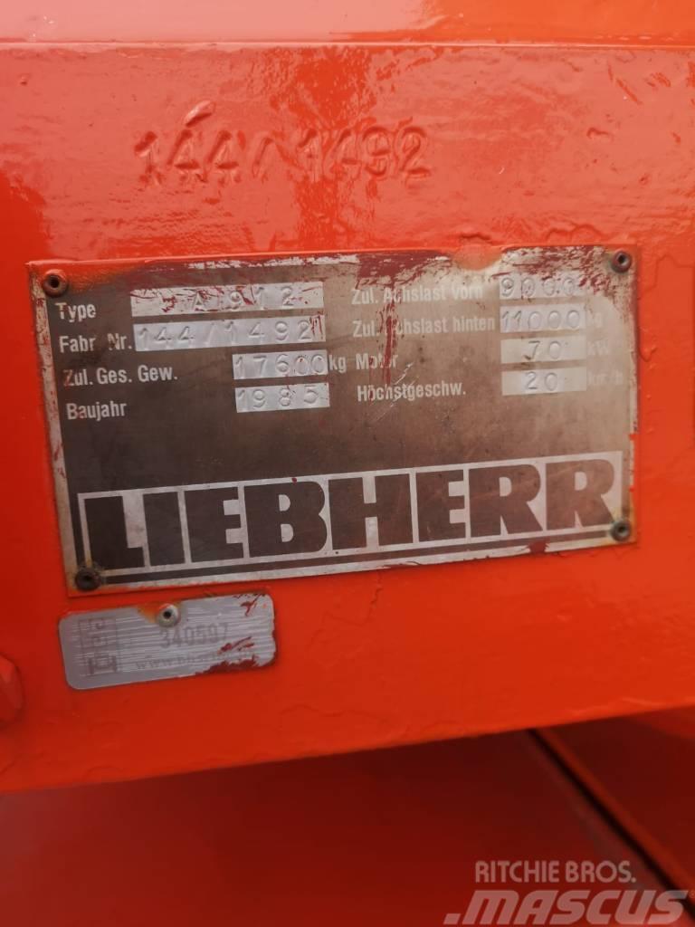 Liebherr A 912 Εκσκαφείς με τροχούς - λάστιχα