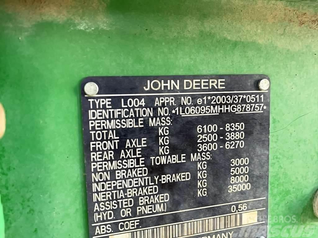 John Deere 6095 MC Τρακτέρ