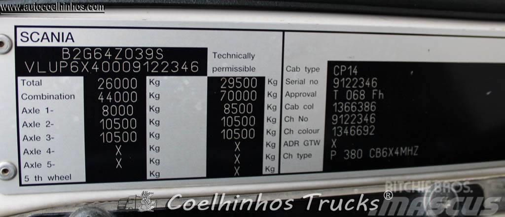 Scania P 380 + PK 15500 Φορτηγά Ανατροπή