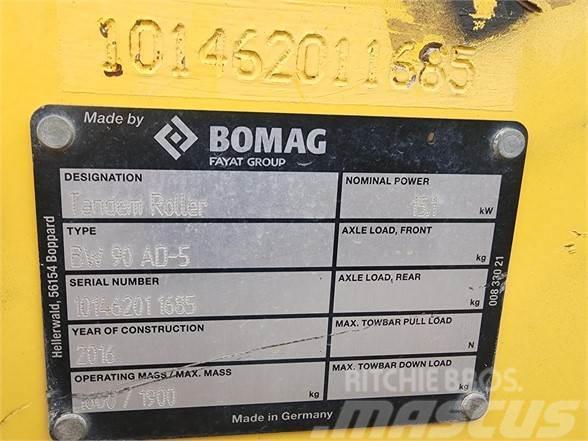 Bomag BW90AD-5 Οδοστρωτήρες μονού κυλίνδρου