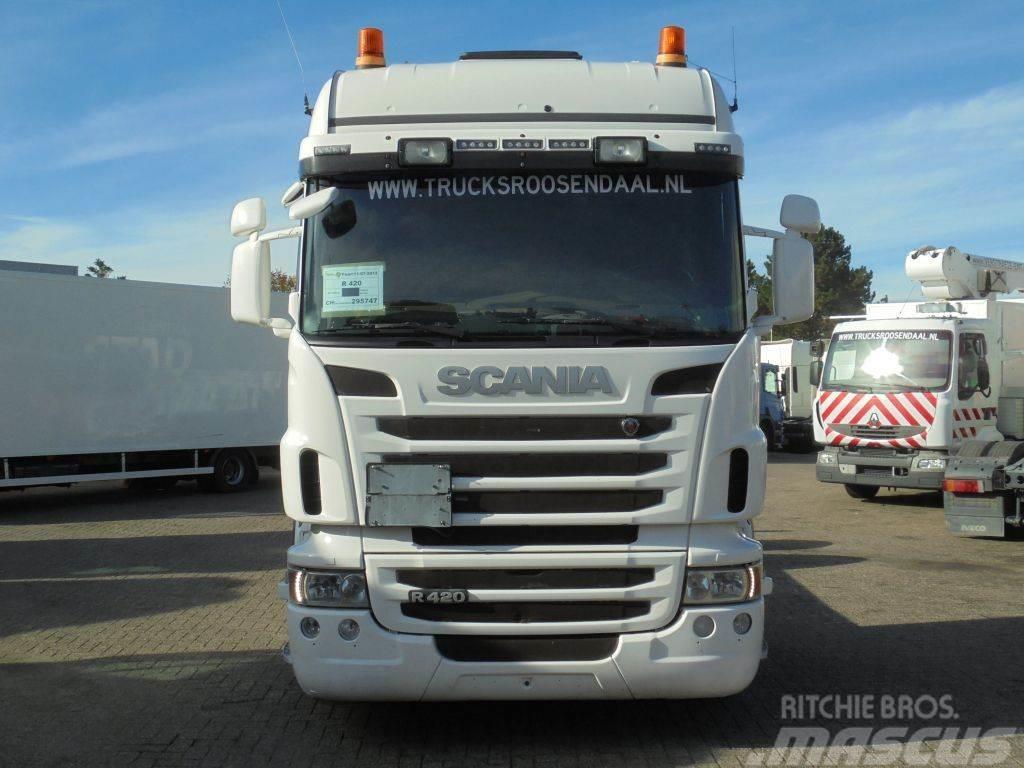 Scania R420 + Euro 5 + 6X2 + ADR Φορτηγά Σασί