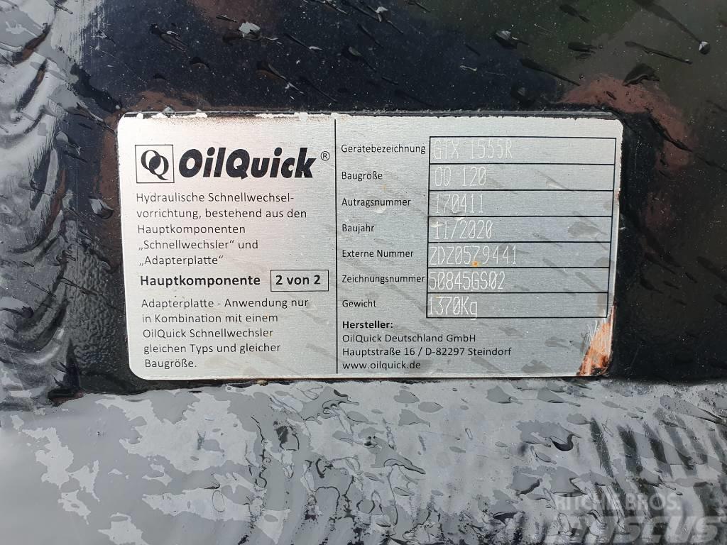 OilQuick Hammer-Schraubadapter OQ120 Ταχυσύνδεσμοι
