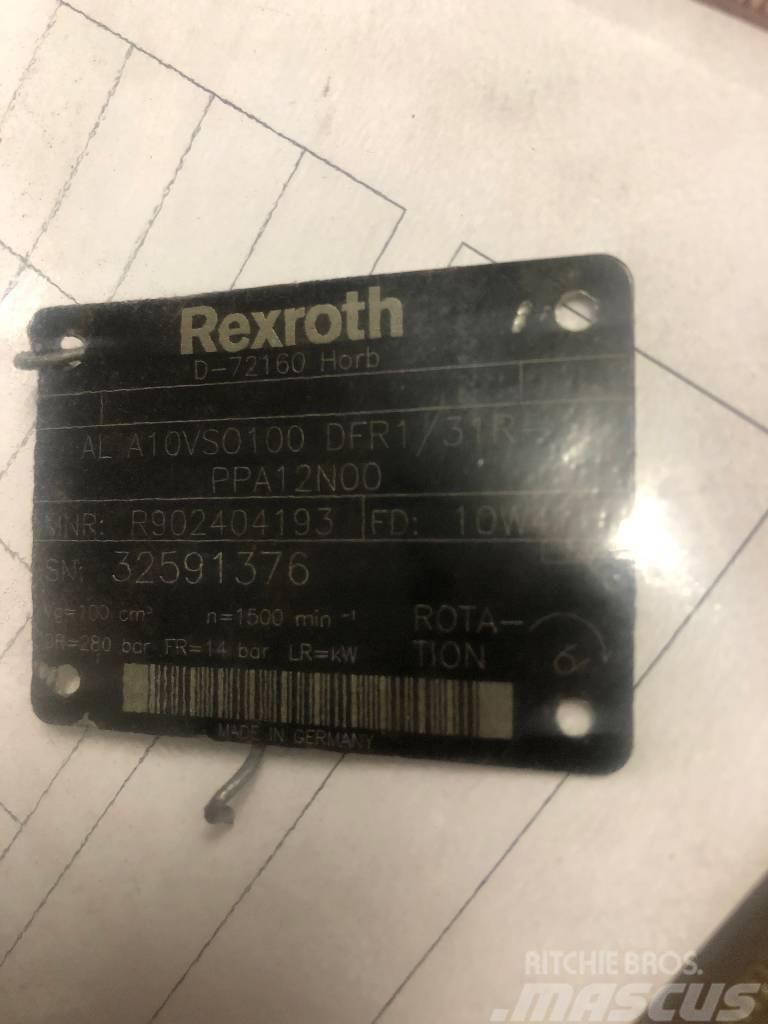 Rexroth AL A10VSO100 DFR1/31R-PPA12N00 Άλλα εξαρτήματα