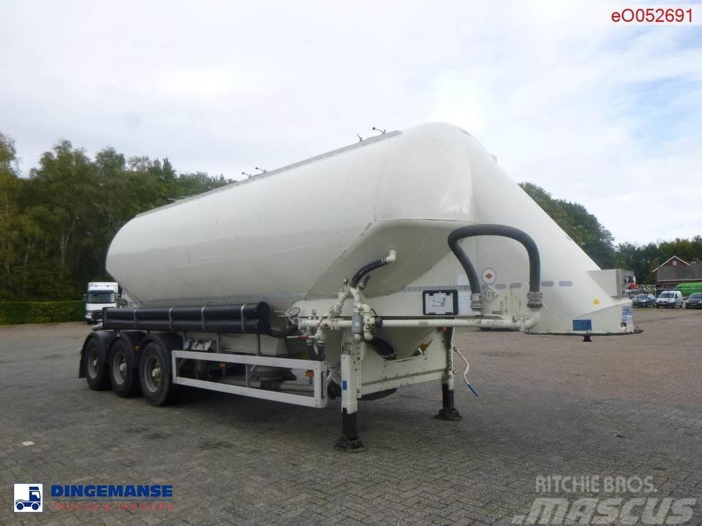 Feldbinder Powder tank alu 40 m3 / 1 comp Ημιρυμούλκες βυτίων