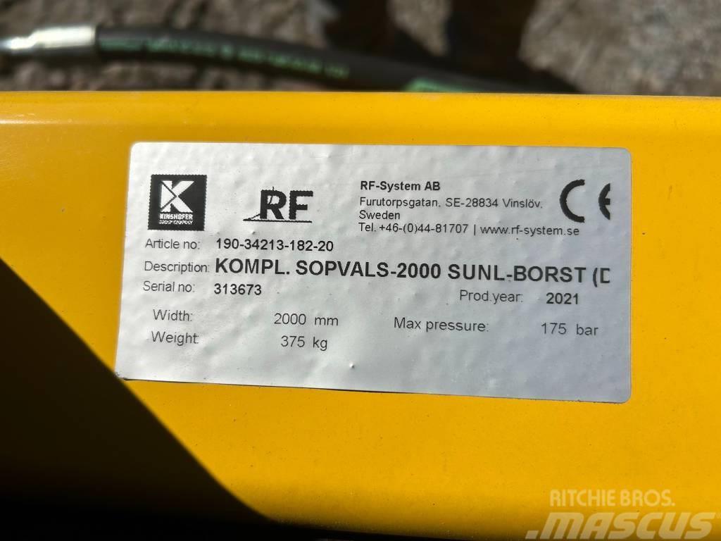  RF system Sopvals 2000 Sunline Ψήκτρες